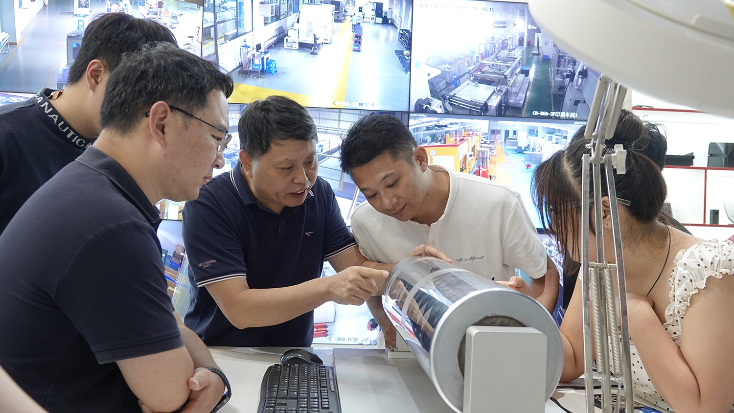 CMF Design Workshop Visits Our Company for In-Depth Exchange IMR